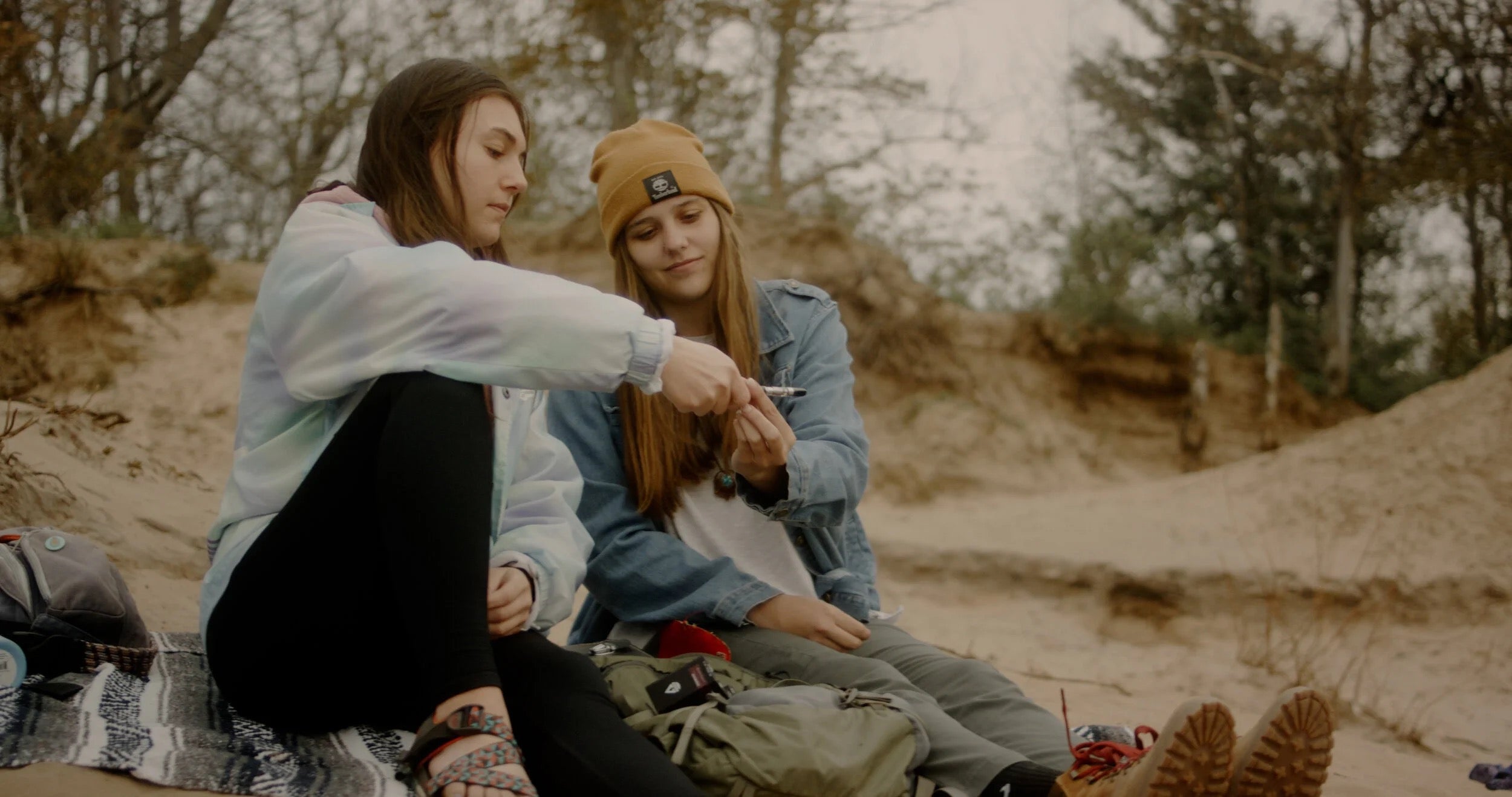 Friends sharing a moment in the Fresh Coast community