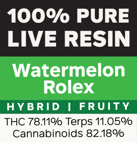 Fresh Coast Hybrid label, Watermelon Rolex