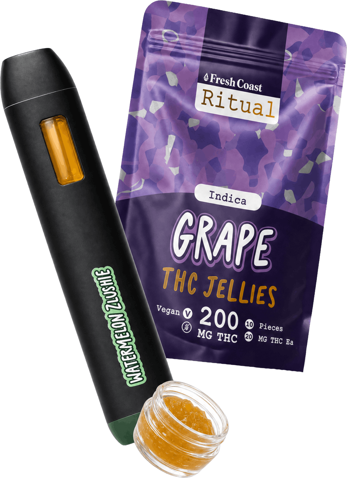 Ritual disposable, jellies, and concentrate
