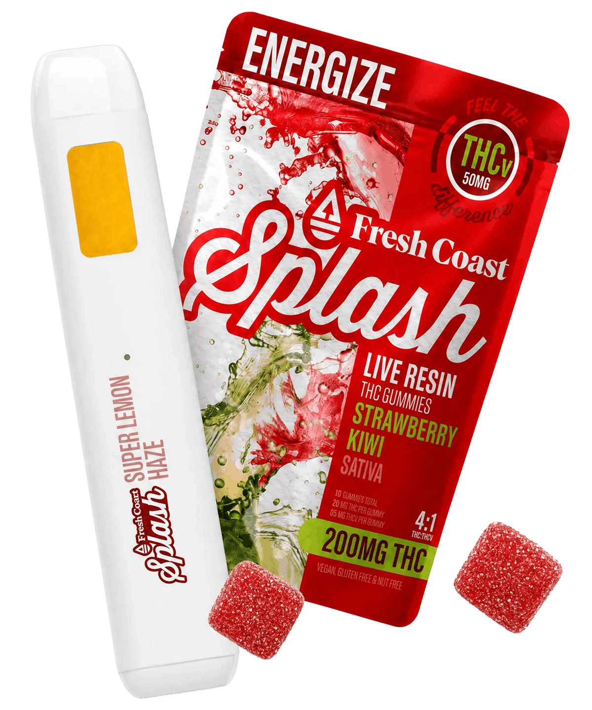 Splash live resin and liquid diamond vape